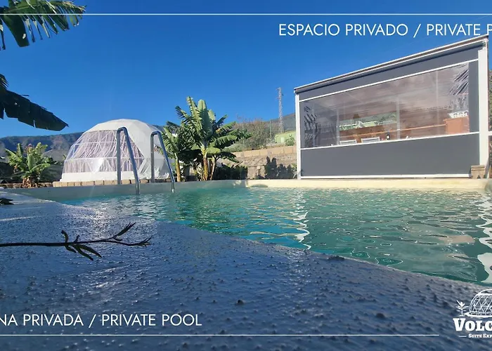 Kemping Domo Volcano Experience Piscina Climatizada