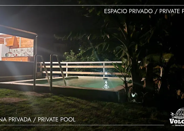 Domo Volcano Experience Piscina Climatizada Camping